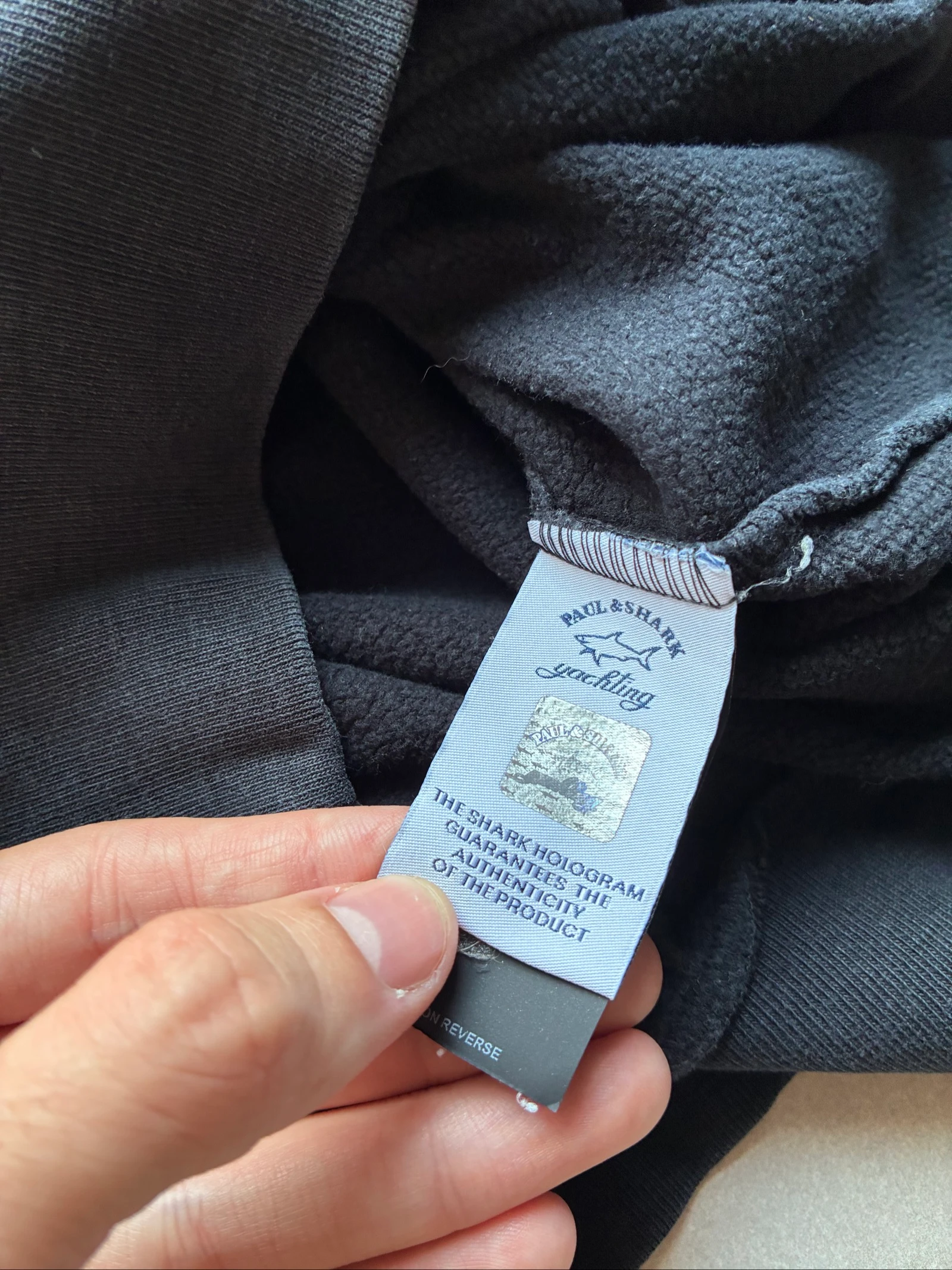Paul & Shark 1/4 Zip Zwart Vintage Y2K Geborduurd Logo Coltrui Streetwear Luxe XS – photo 10